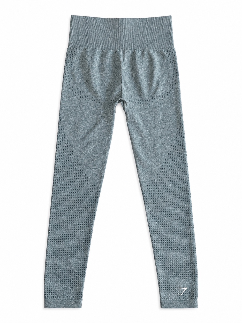 Gymshark Vital Seamless 2.0 Leggings Blue Gray Marl Size Small - Picture 4 of 13
